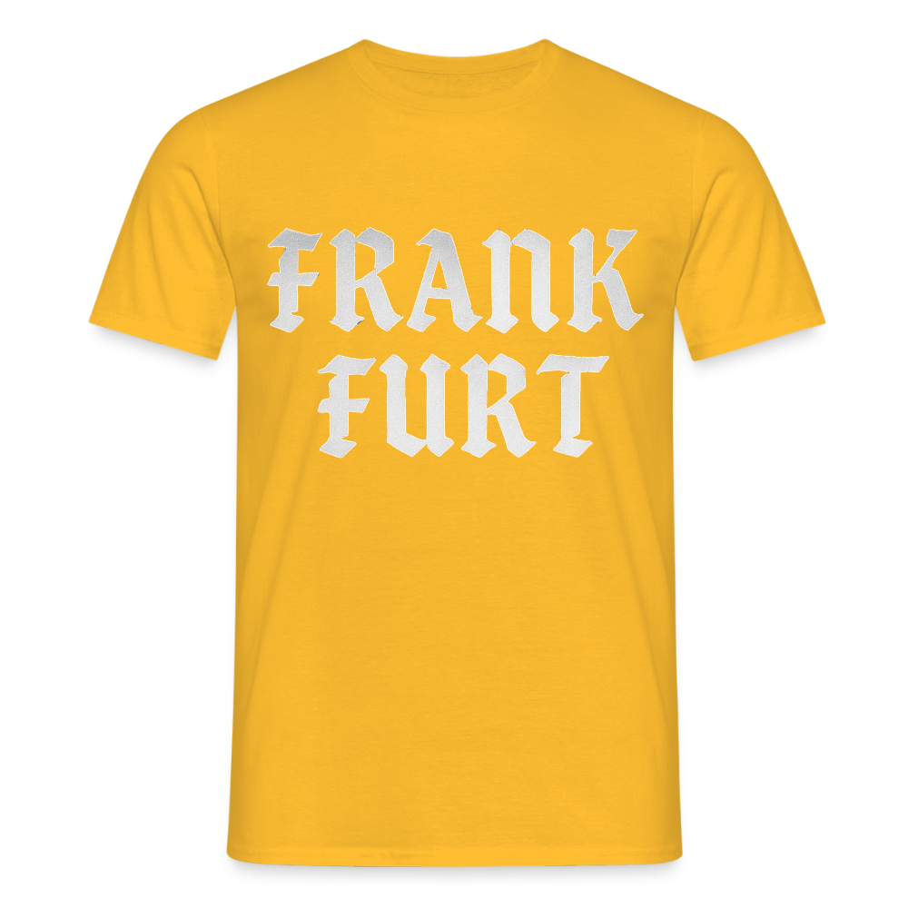 Männer T-Shirt - Gelb
