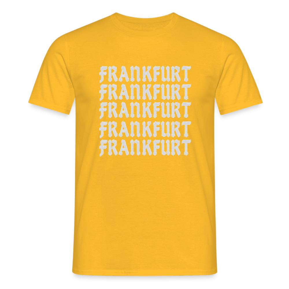Männer T-Shirt - Gelb