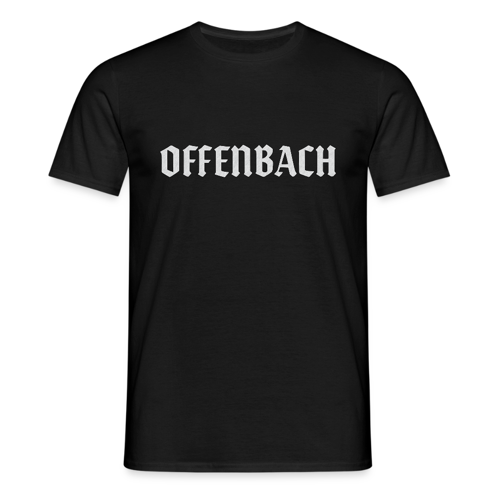 Männer T-Shirt - Schwarz