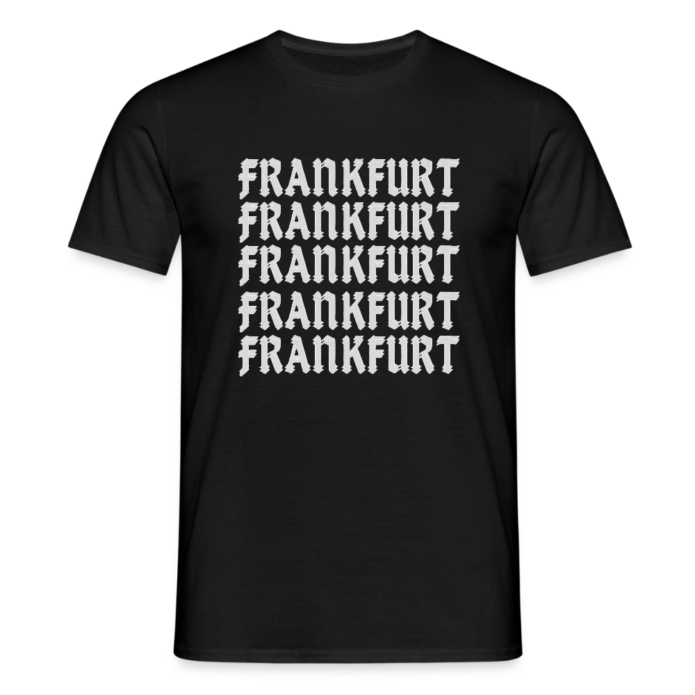Männer T-Shirt - Schwarz