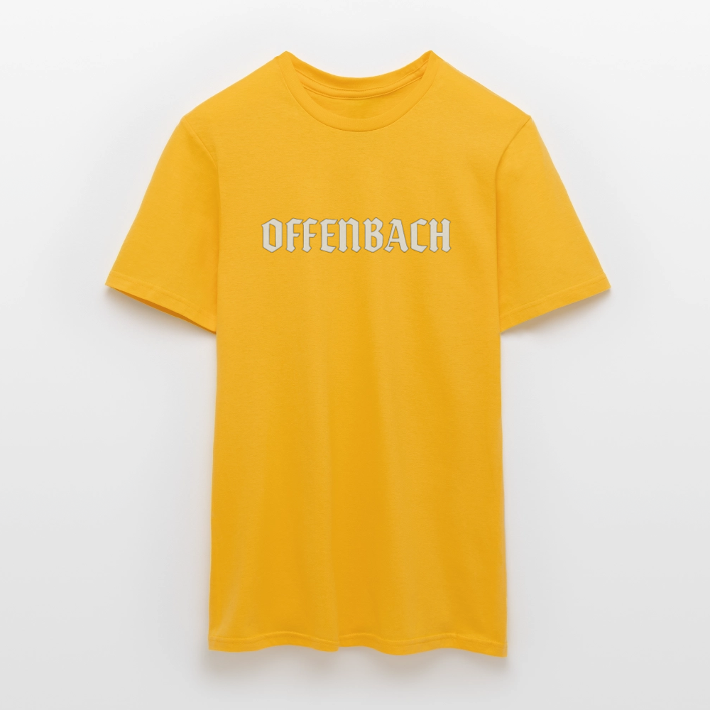 Männer T-Shirt - Gelb