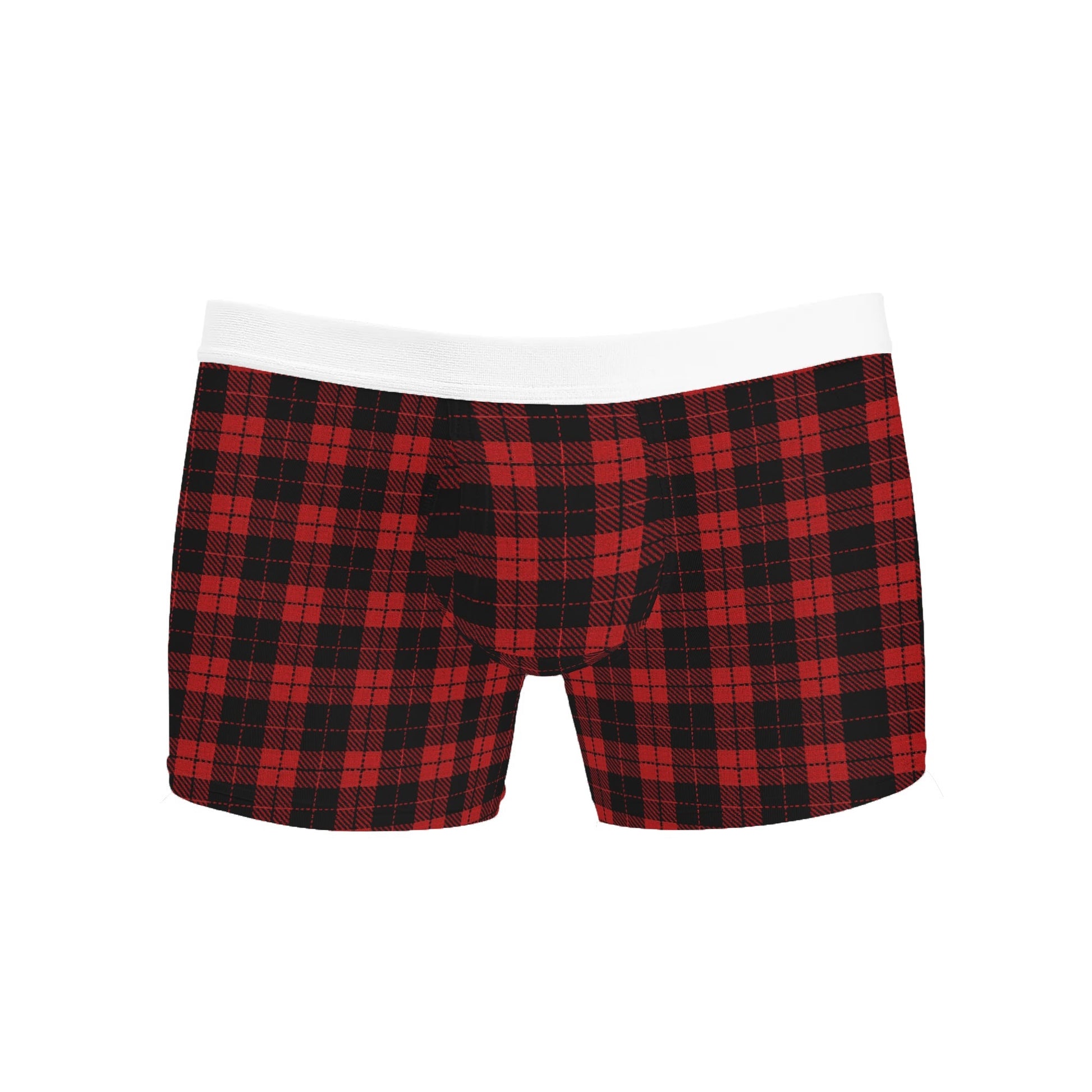 069 Herren Boxershorts im Karo-Muster – Komfort & Style im Frankfurt-Look