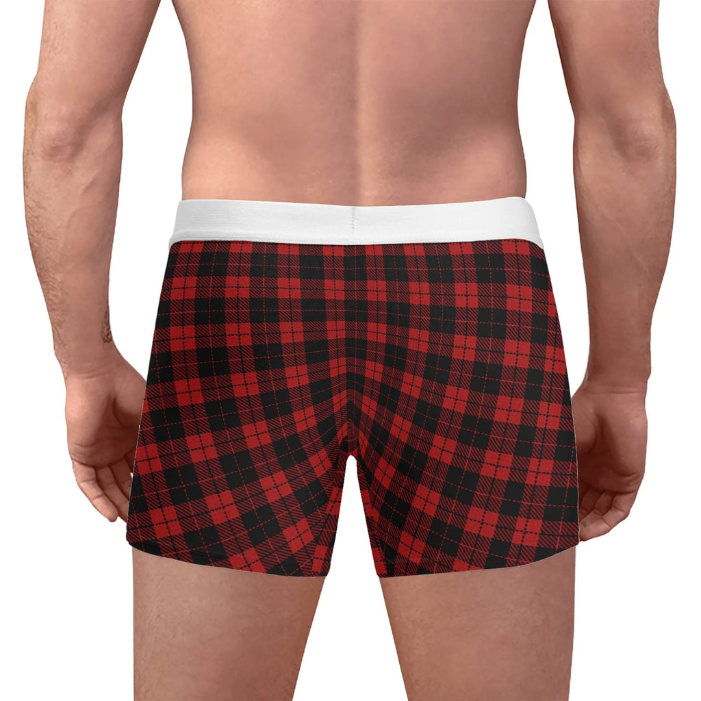 069 Herren Boxershorts im Karo-Muster – Komfort & Style im Frankfurt-Look