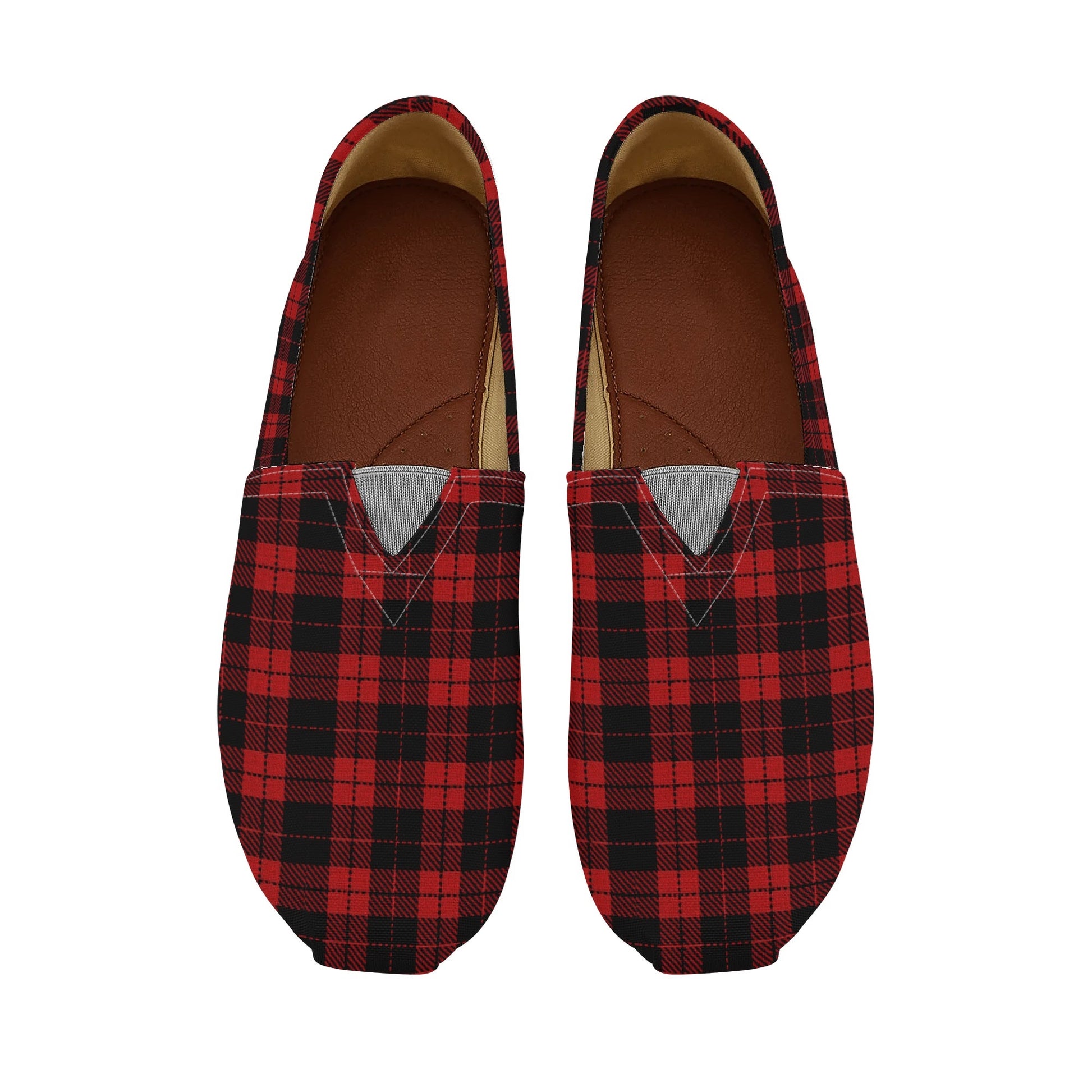 069 Slip-On Schuhe im Karo-Muster – Unisex Streetstyle aus Frankfurt