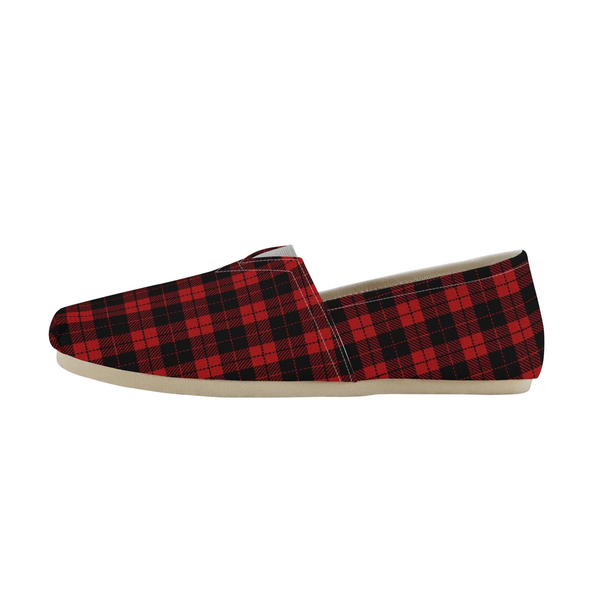 069 Slip-On Schuhe im Karo-Muster – Unisex Streetstyle aus Frankfurt