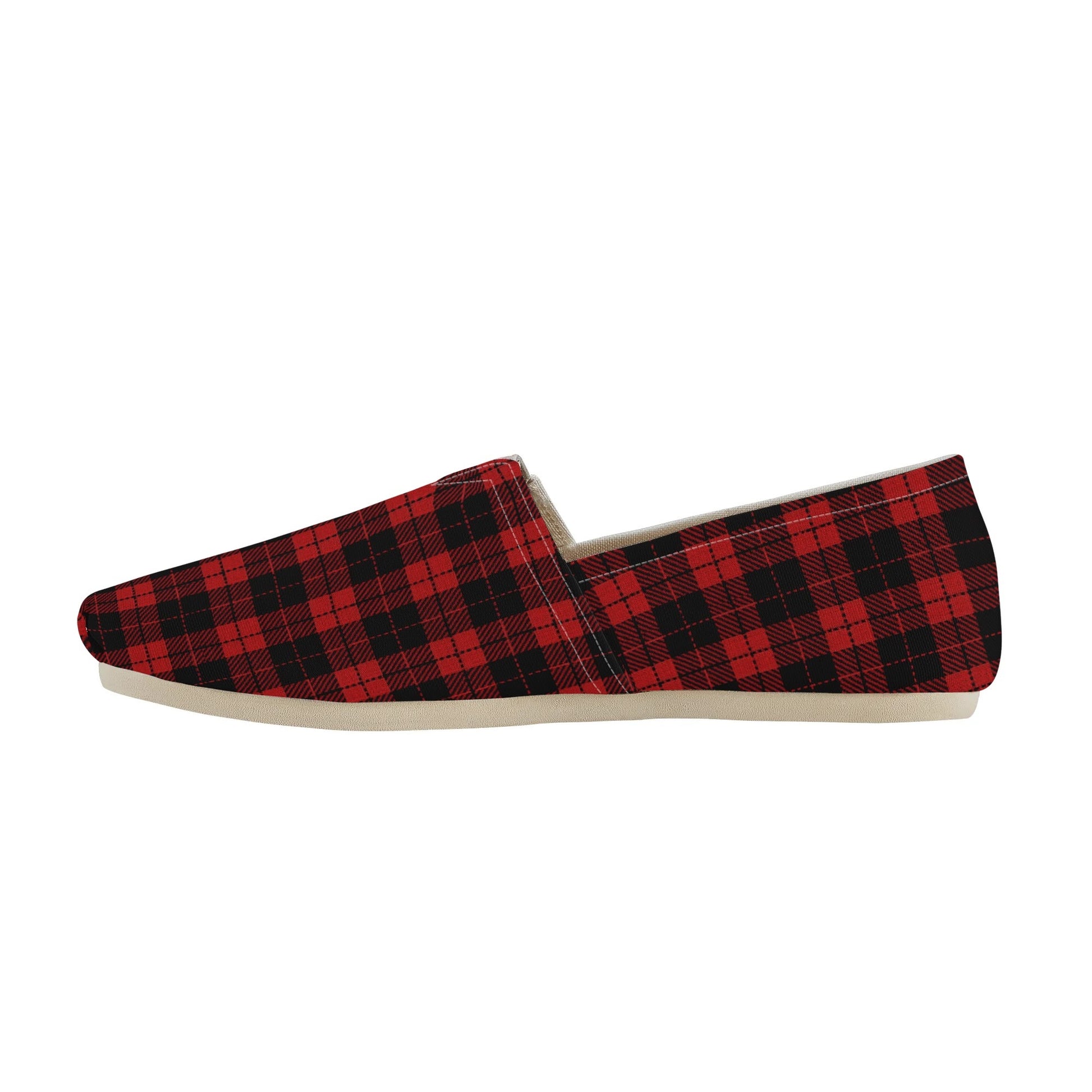 069 Slip-On Schuhe im Karo-Muster – Unisex Streetstyle aus Frankfurt