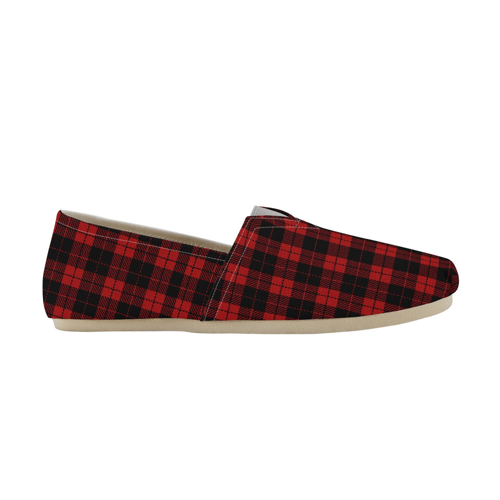 069 Slip-On Schuhe im Karo-Muster – Unisex Streetstyle aus Frankfurt