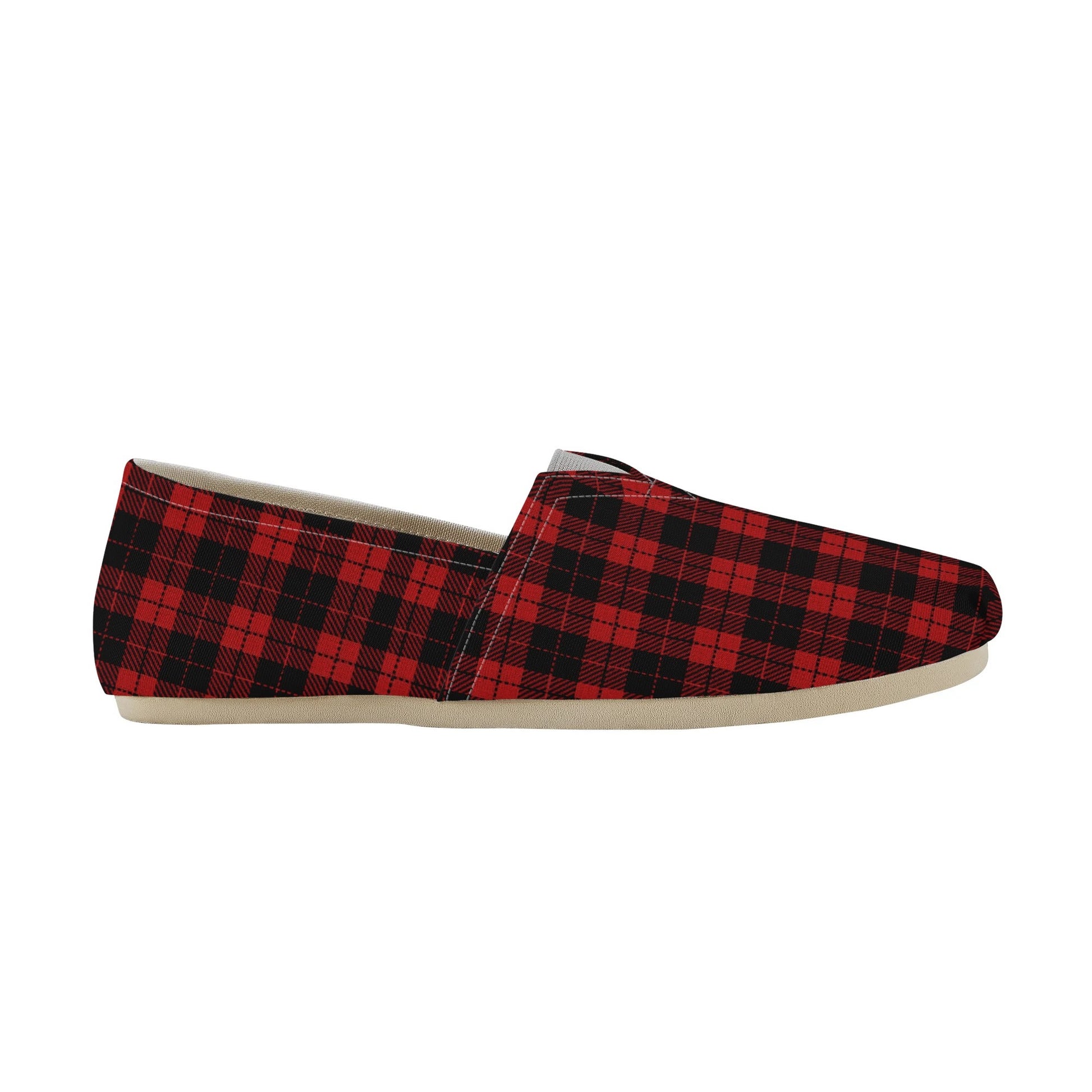 069 Slip-On Schuhe im Karo-Muster – Unisex Streetstyle aus Frankfurt