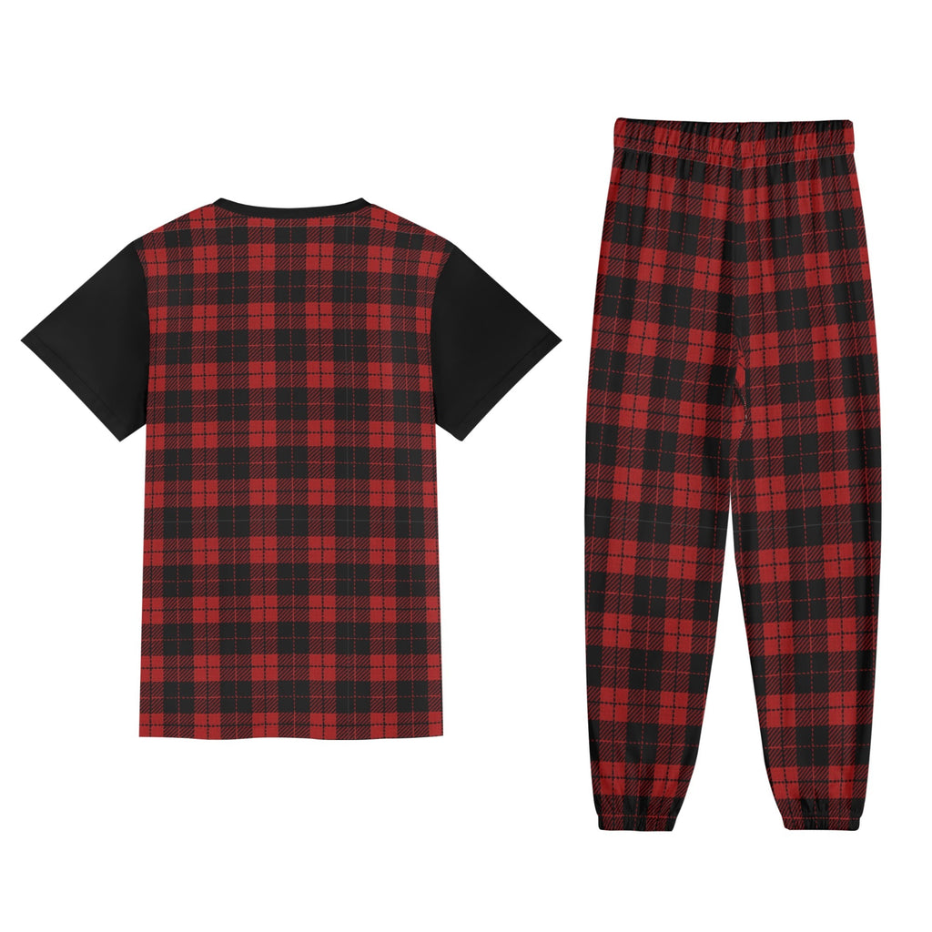 069 Jogginganzug Herren & Damen | 069 Karo-Muster | Streetwear Frankfurt Style