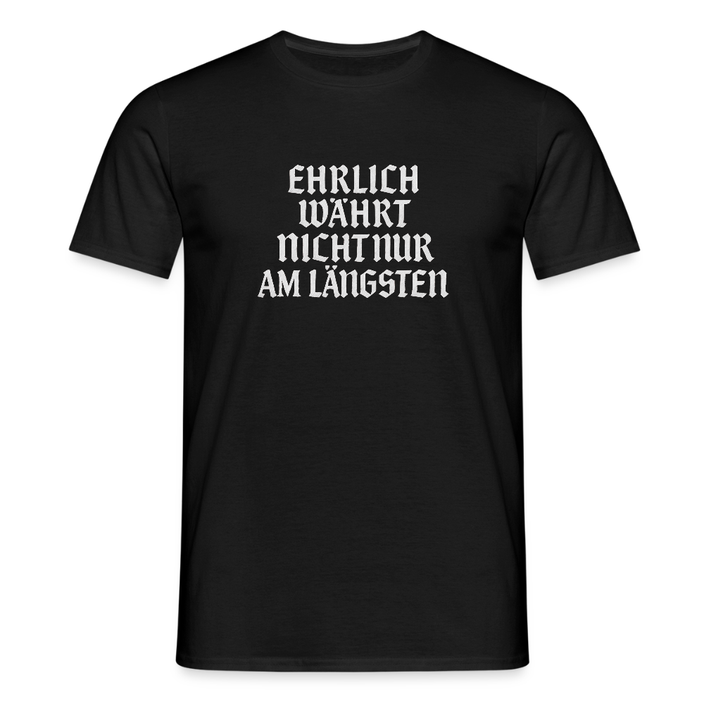 Männer T-Shirt - Schwarz