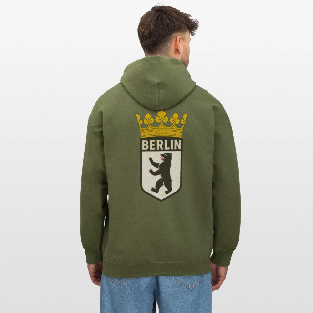 Hoodie4 - Militärgrün