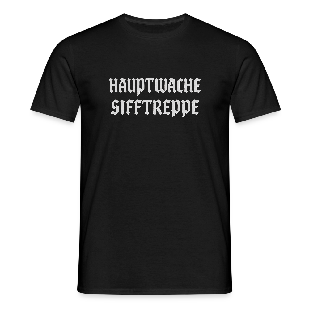 Männer T-Shirt - Schwarz