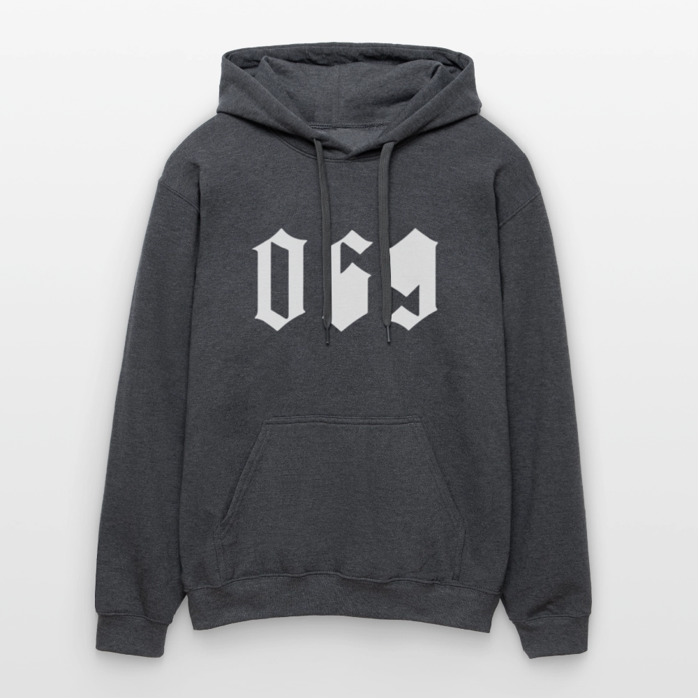 Gildan Unisex Softstyle® Midweight Hoodie - Dunkelgrau meliert