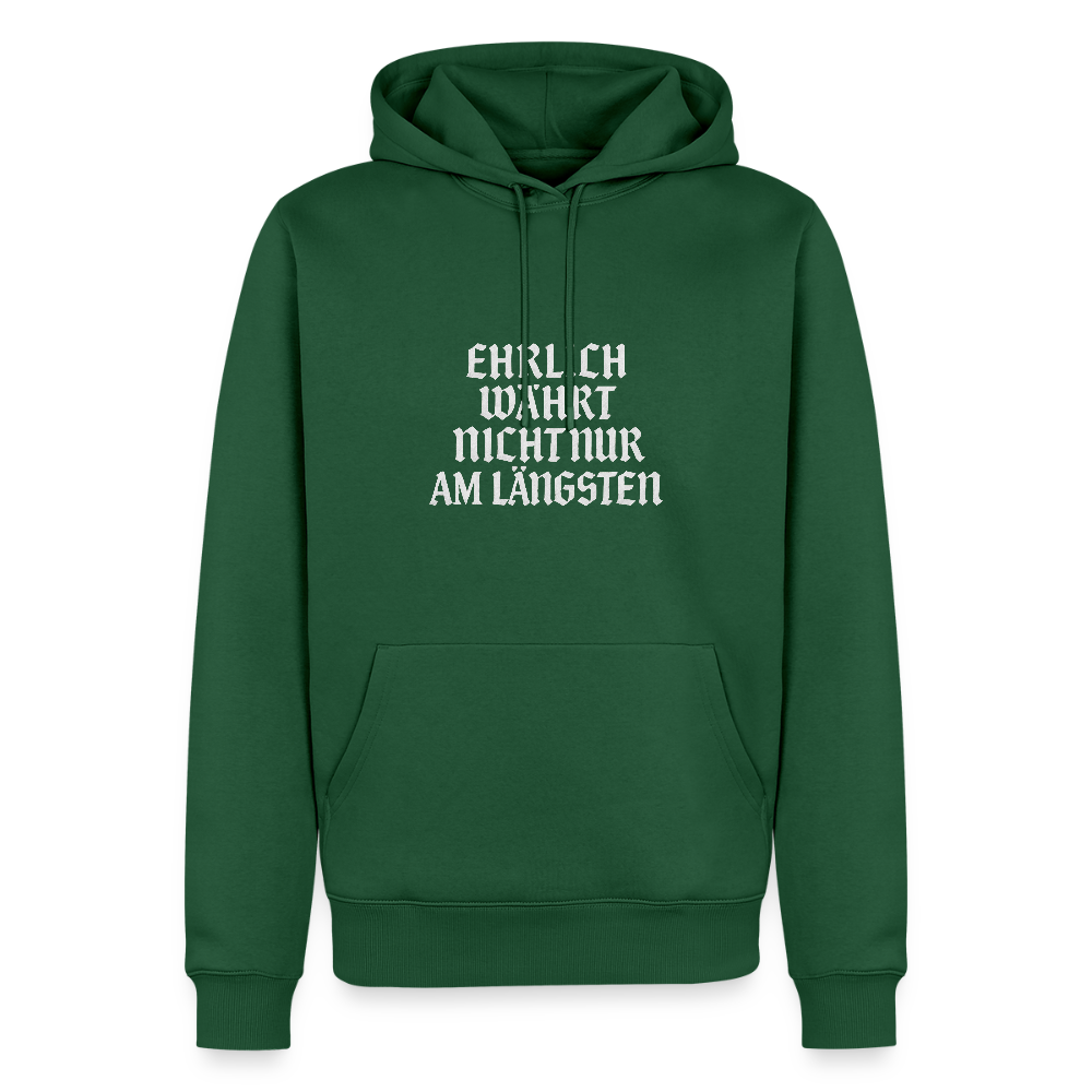 Männer Premium Hoodie - Flaschengrün