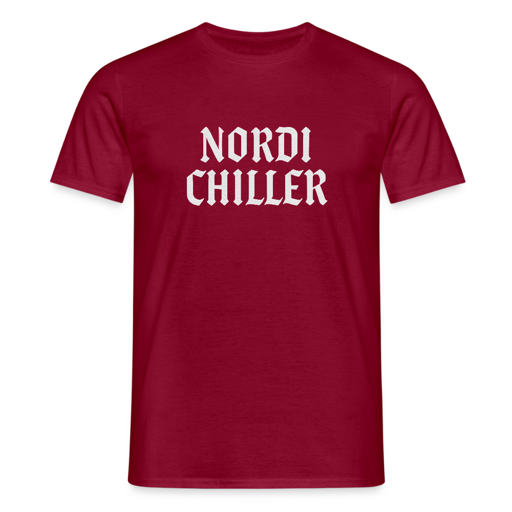 Männer T-Shirt - Ziegelrot