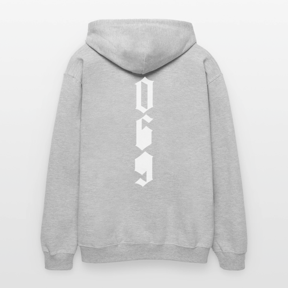Gildan Unisex Softstyle® Midweight Hoodie - Hellgrau meliert