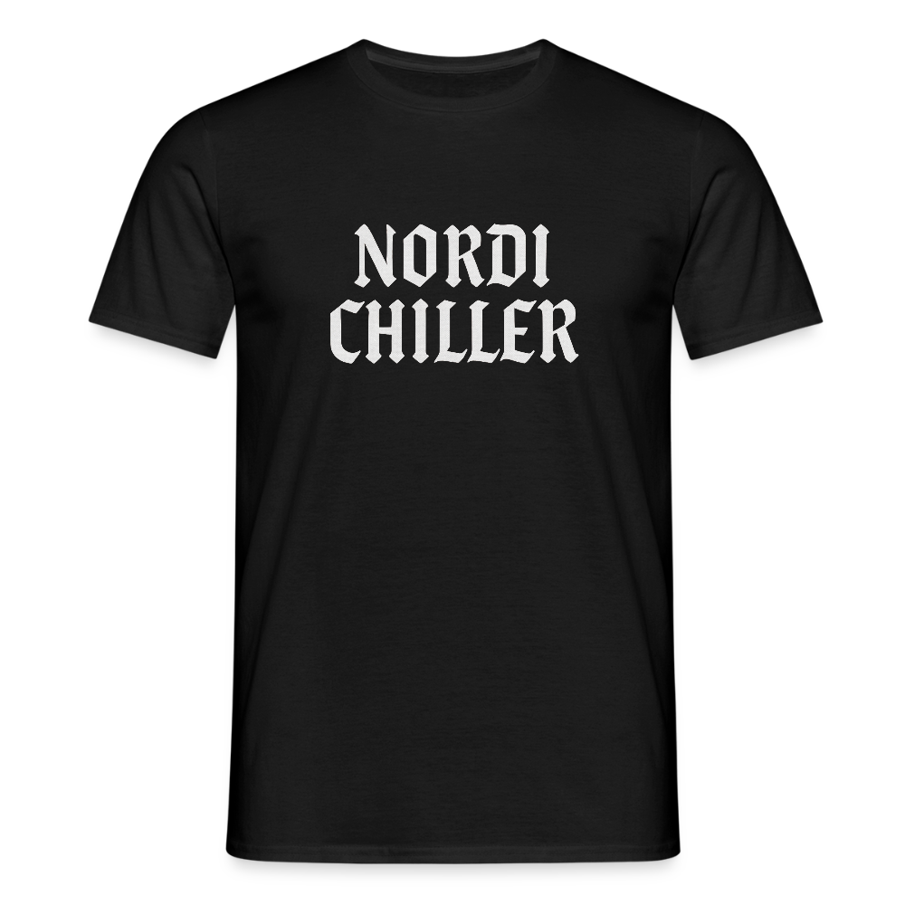 Männer T-Shirt - Schwarz