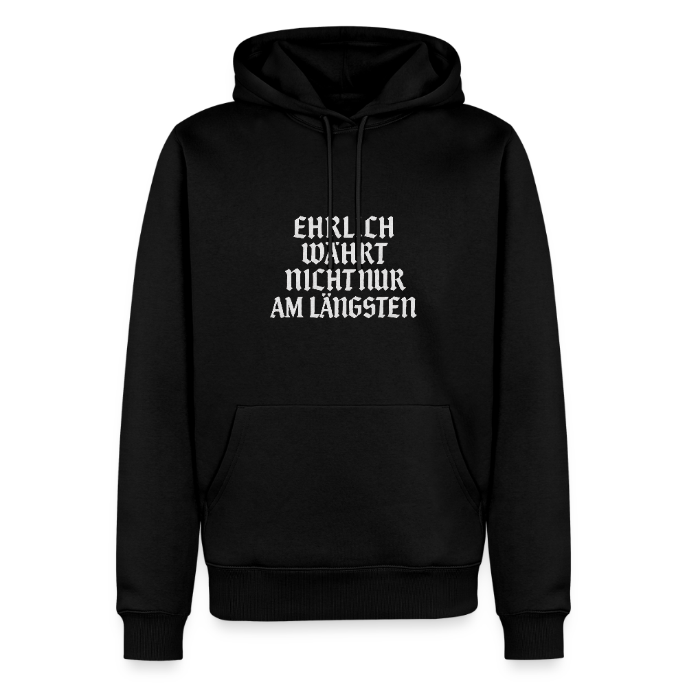 Männer Premium Hoodie - Schwarz
