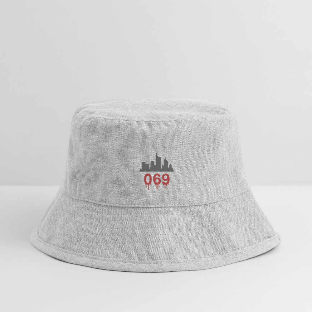 Stanley/Stella recycelter Bucket Hat - Grau meliert