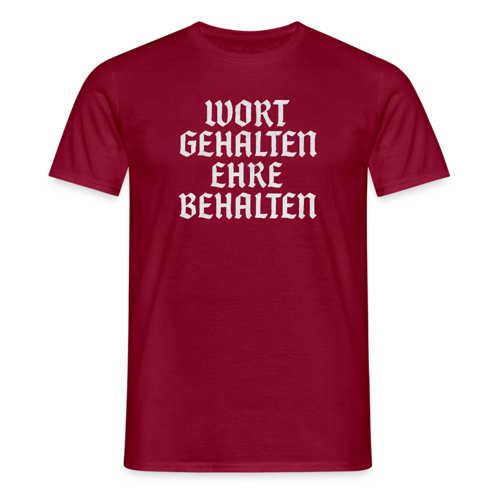 Männer T-Shirt - Ziegelrot