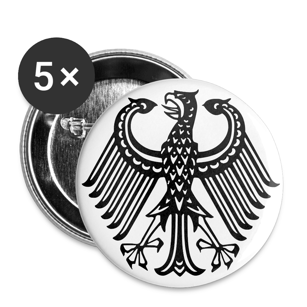Bundesadler Anstecker - Weiß