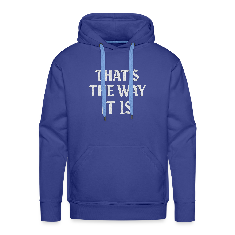 Männer Premium Hoodie - Königsblau