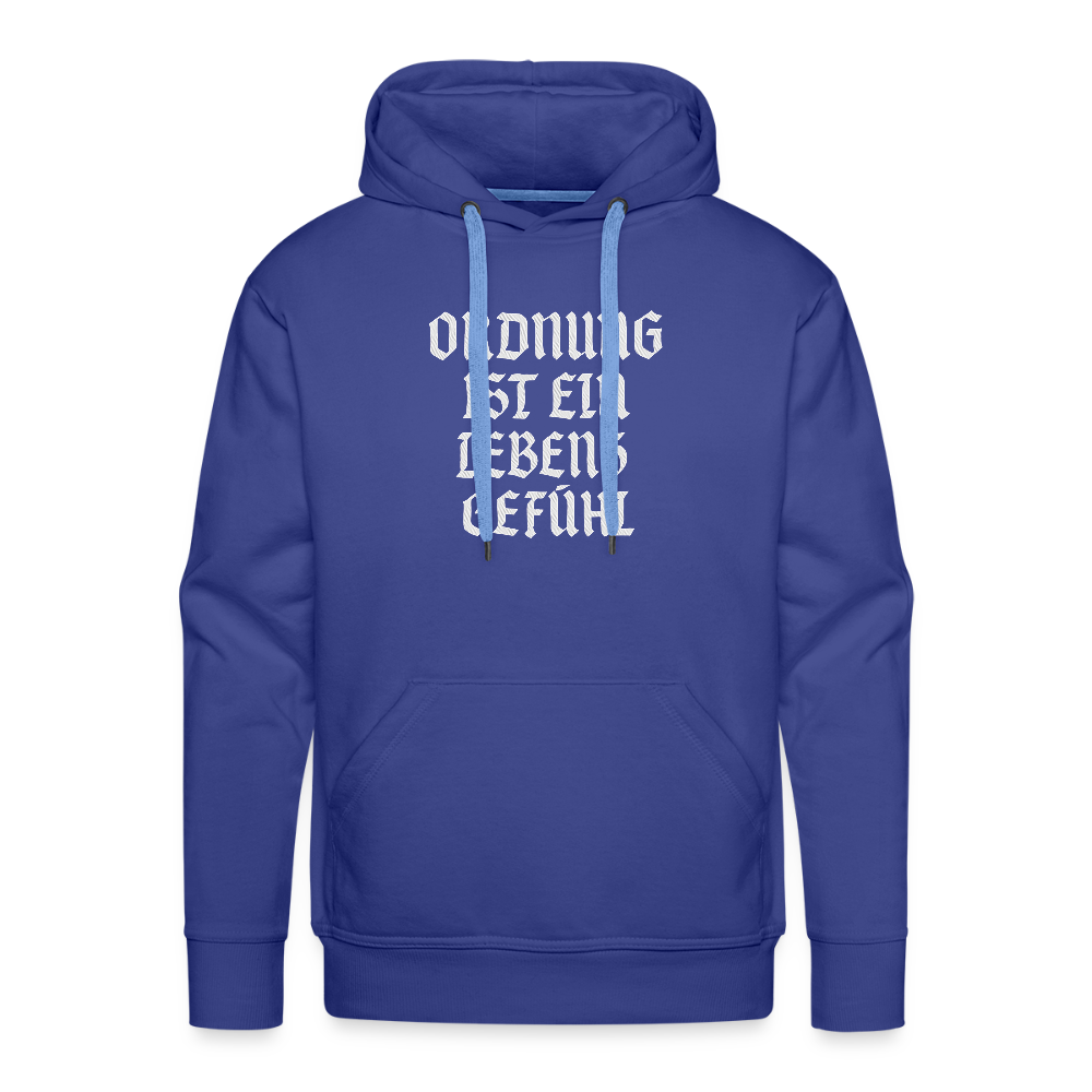 Männer Premium Hoodie - Königsblau