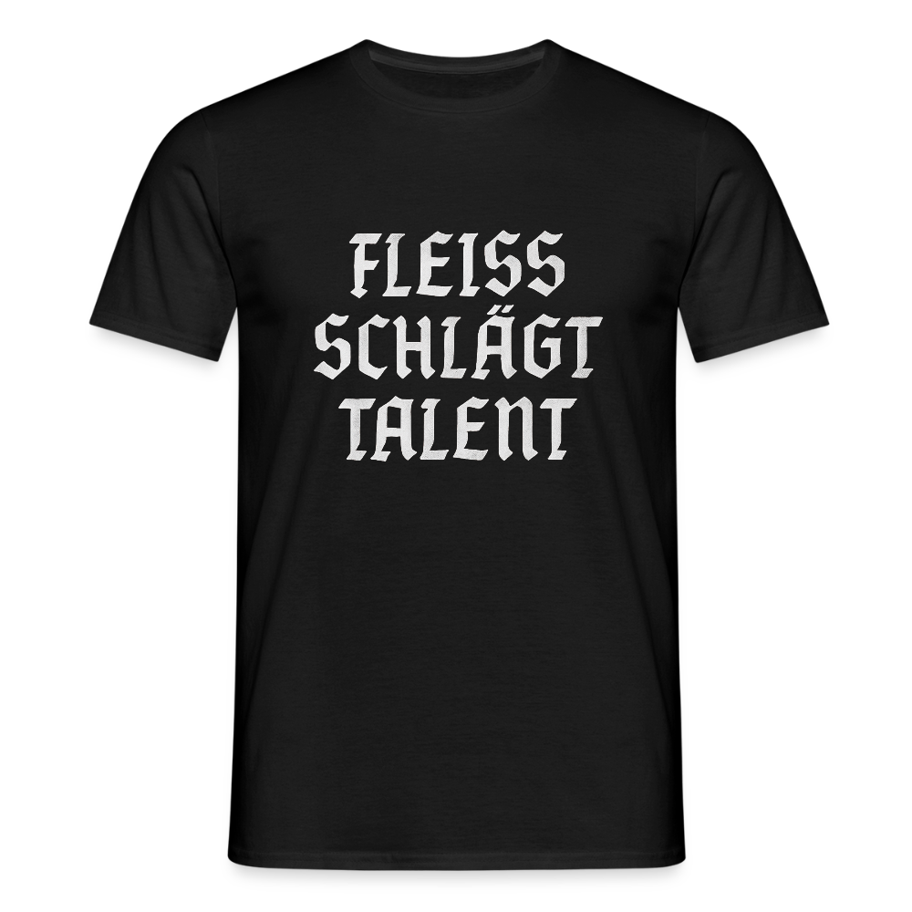 Männer T-Shirt - Schwarz