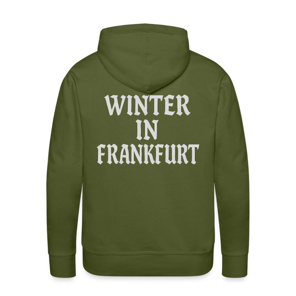 Männer Premium Hoodie - Olivgrün