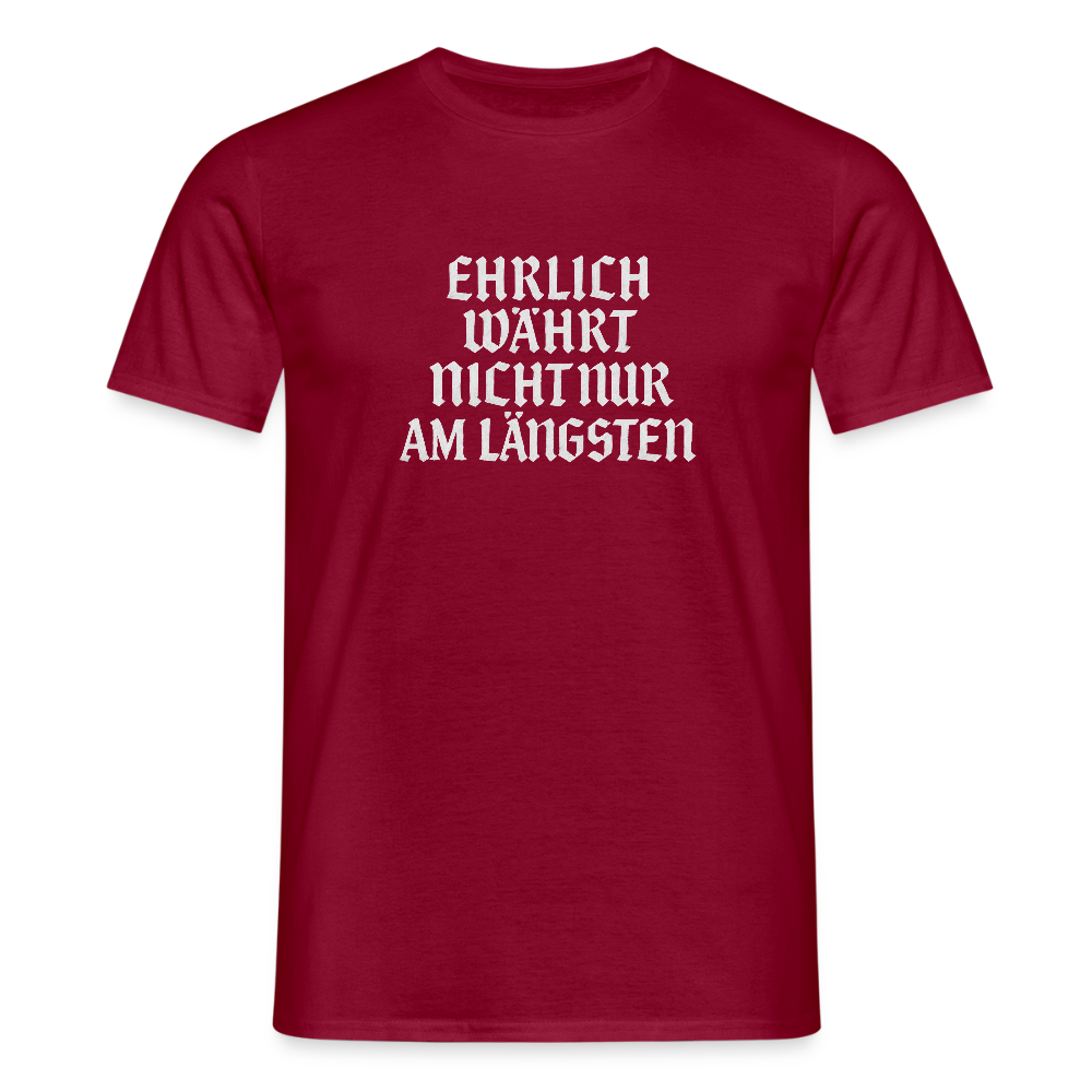 Männer T-Shirt - Ziegelrot
