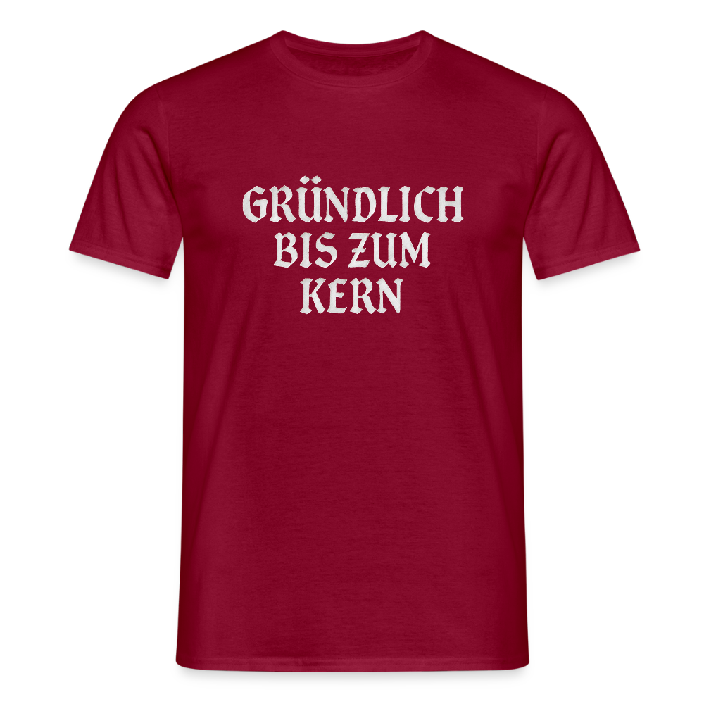 Männer T-Shirt - Ziegelrot