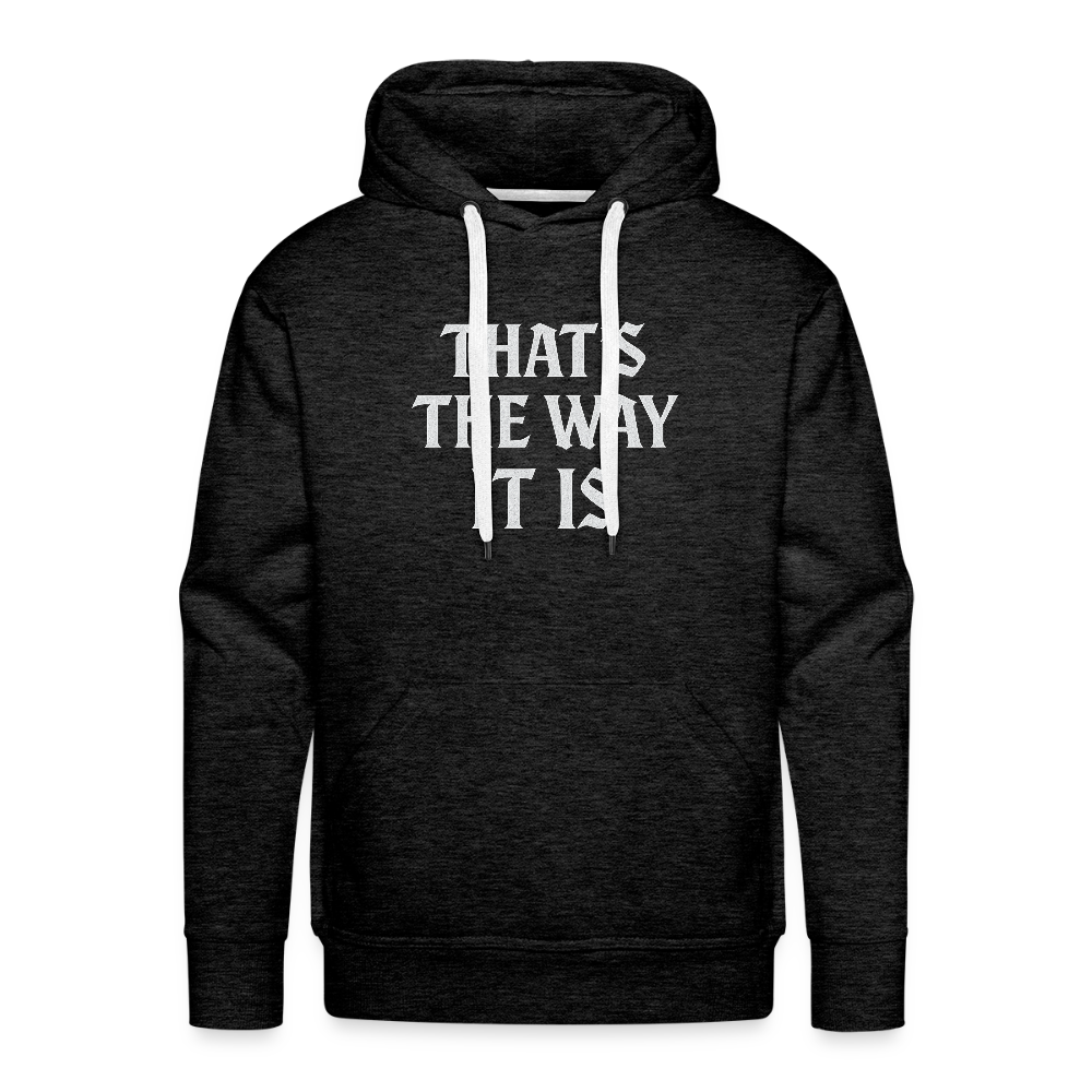 Männer Premium Hoodie - Anthrazit
