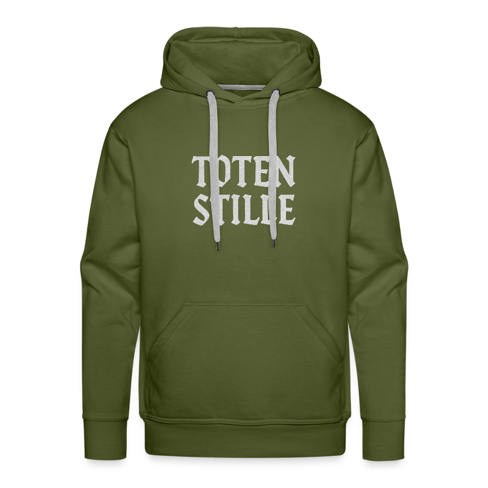 Männer Premium Hoodie - Olivgrün