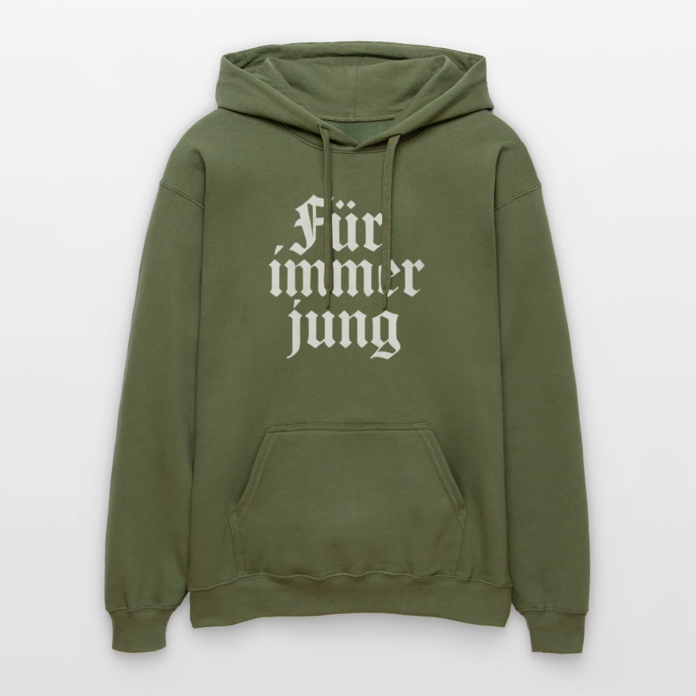 Hoodie3 - Militärgrün
