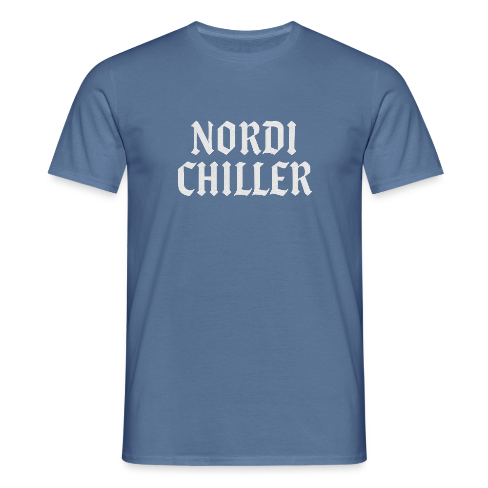 Männer T-Shirt - Taubenblau 