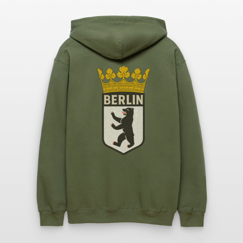 Hoodie4 - Militärgrün
