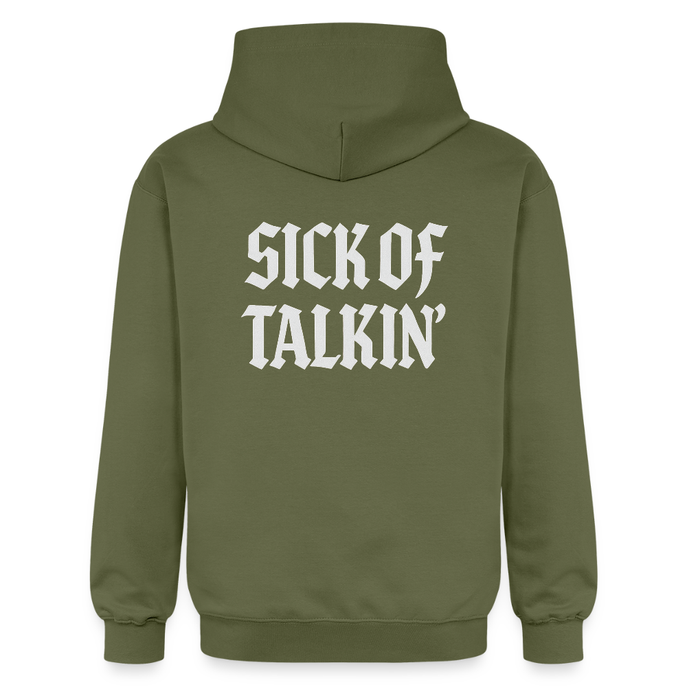 Hoodie5 - Militärgrün