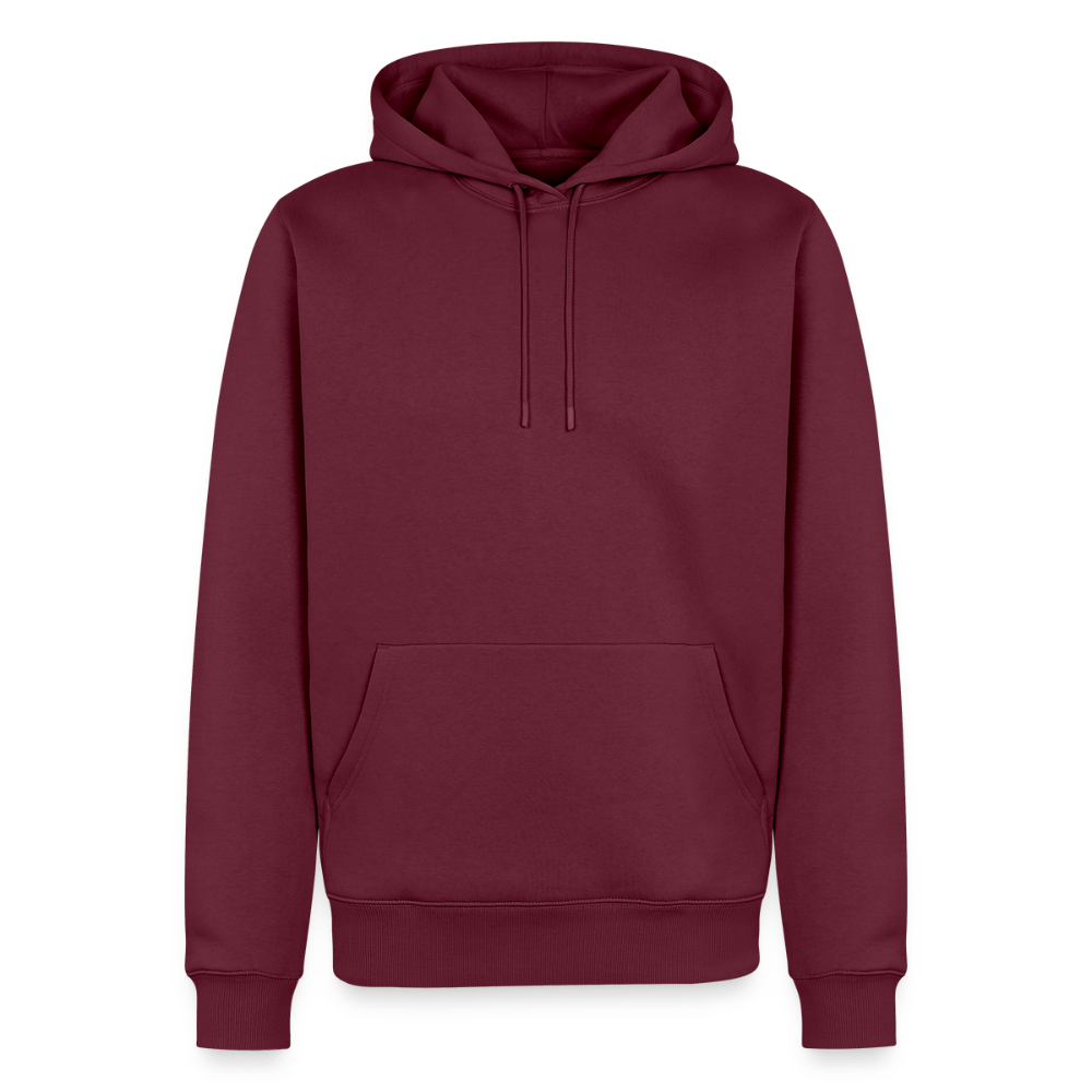 Männer Premium Hoodie - Burgunderrot