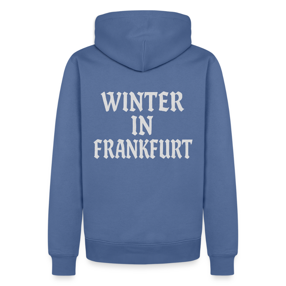 Männer Premium Hoodie - Taubenblau