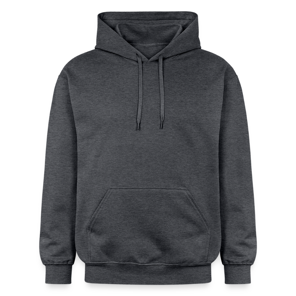 Hoodie2 - Dunkelgrau meliert