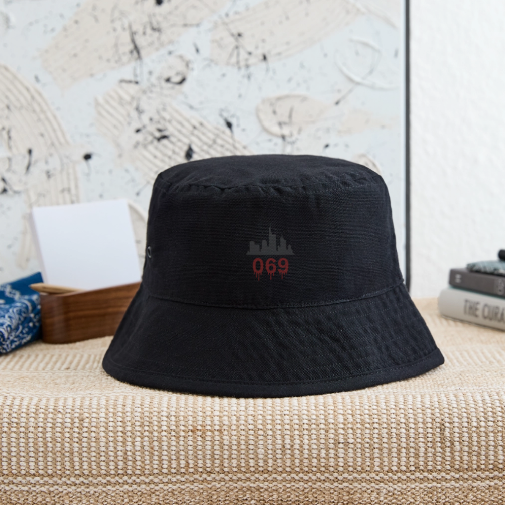 Stanley/Stella recycelter Bucket Hat - Schwarz