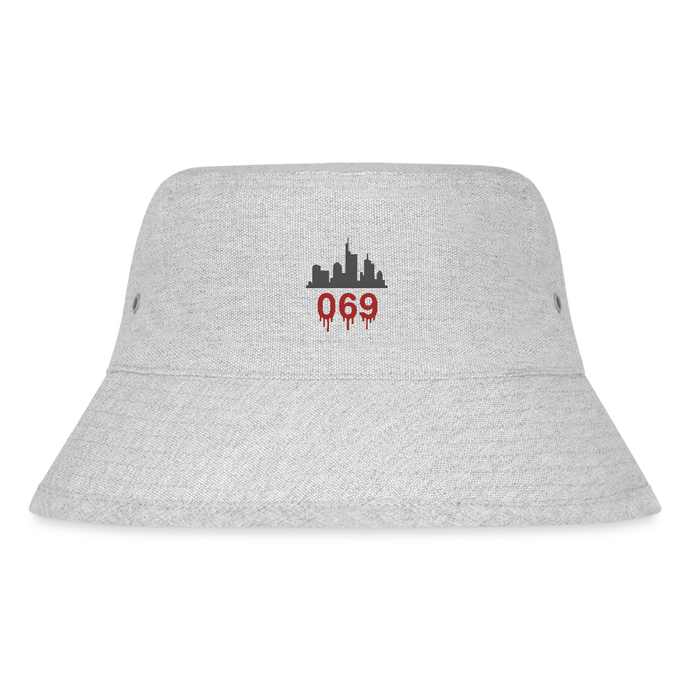 Stanley/Stella recycelter Bucket Hat - Grau meliert