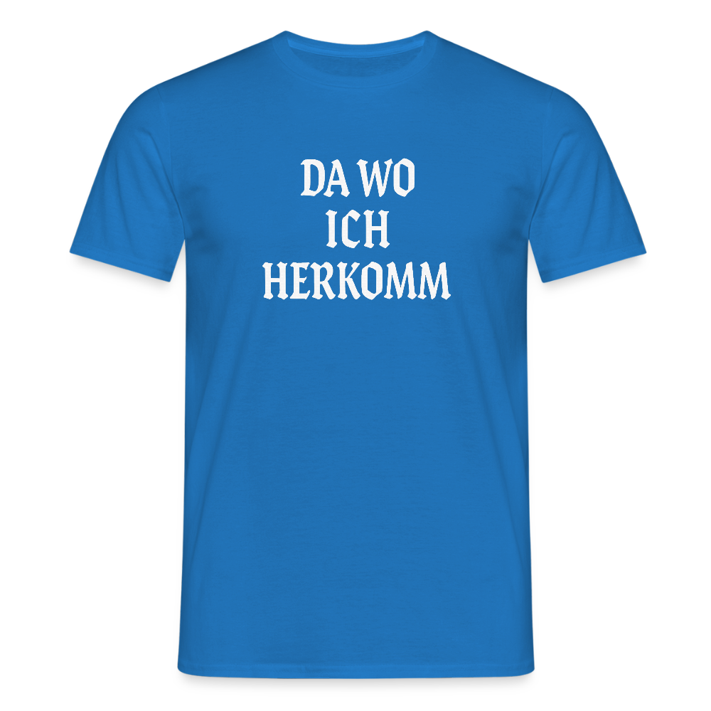 T-Shirt44 - Royalblau