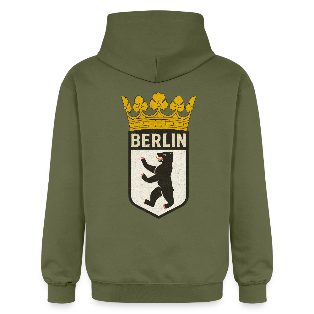 Hoodie4 - Militärgrün