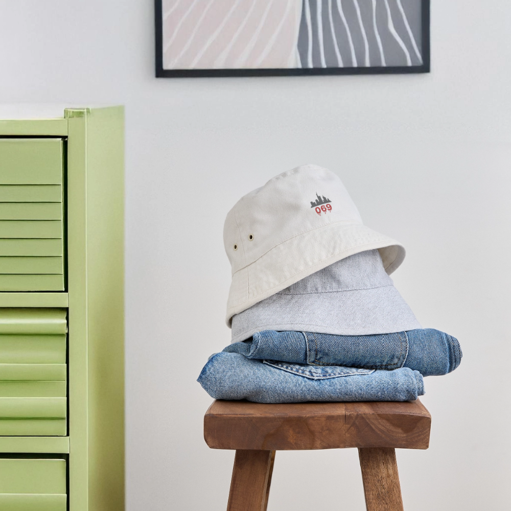 Stanley/Stella recycelter Bucket Hat - Grau meliert