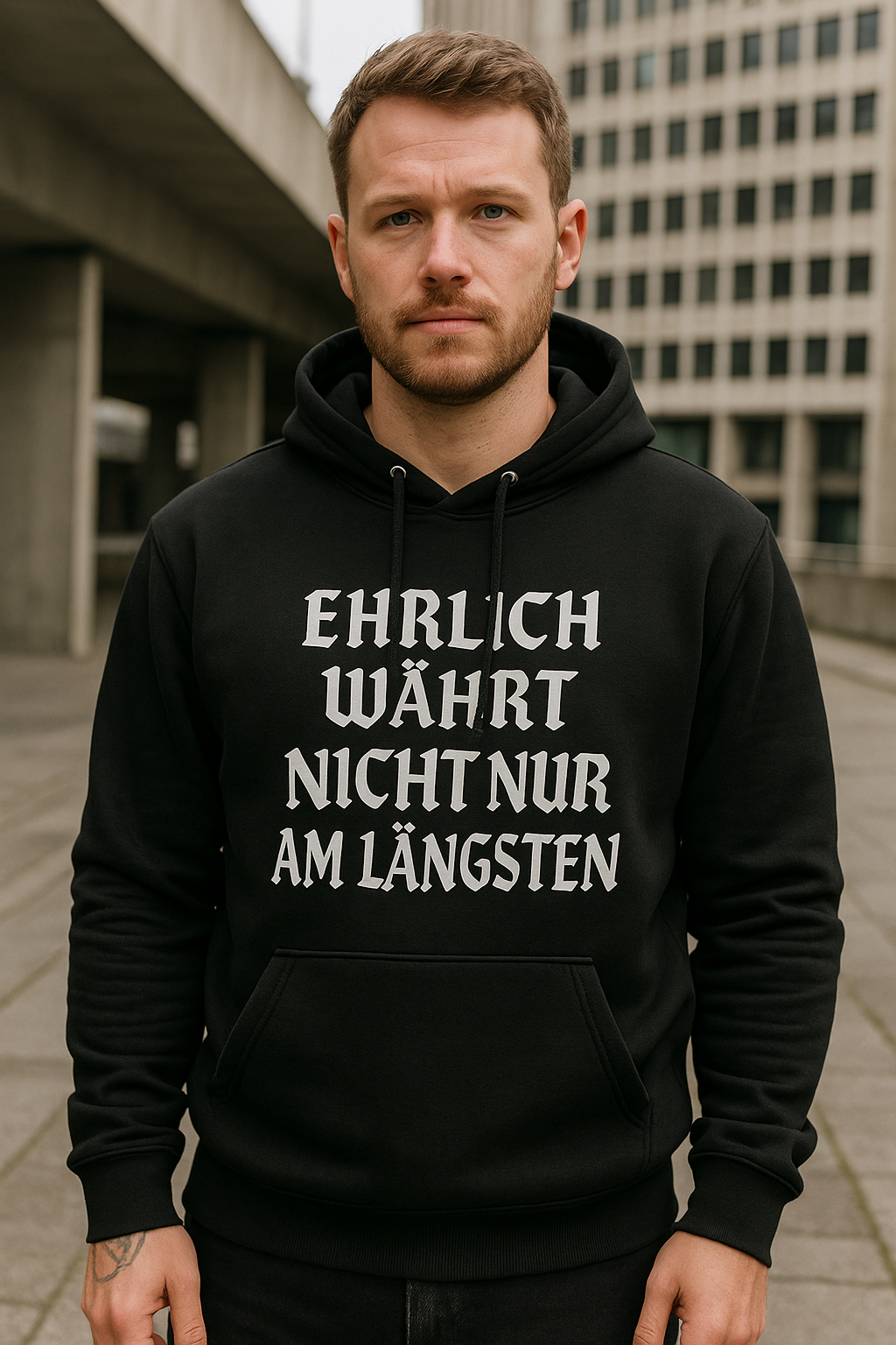 Ehrlich währt nicht nur am längsten Hoodie