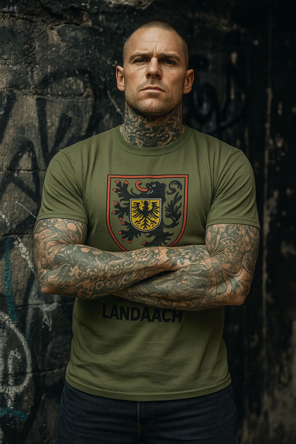 Landau Shirt – Pfälzer Stolz im Military-Look
