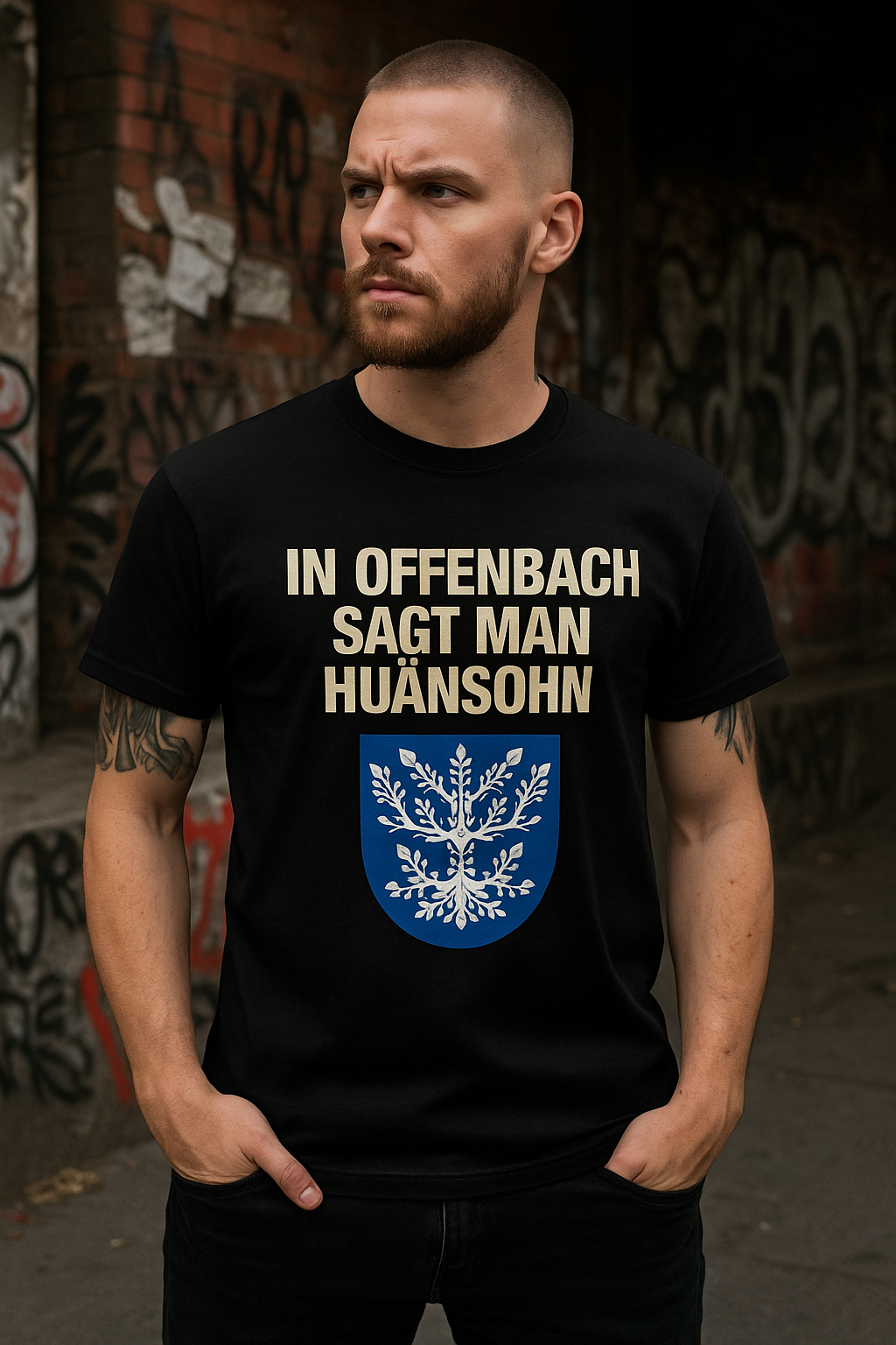 Offenbach Shirt – Dialekt trifft Stadtwappen