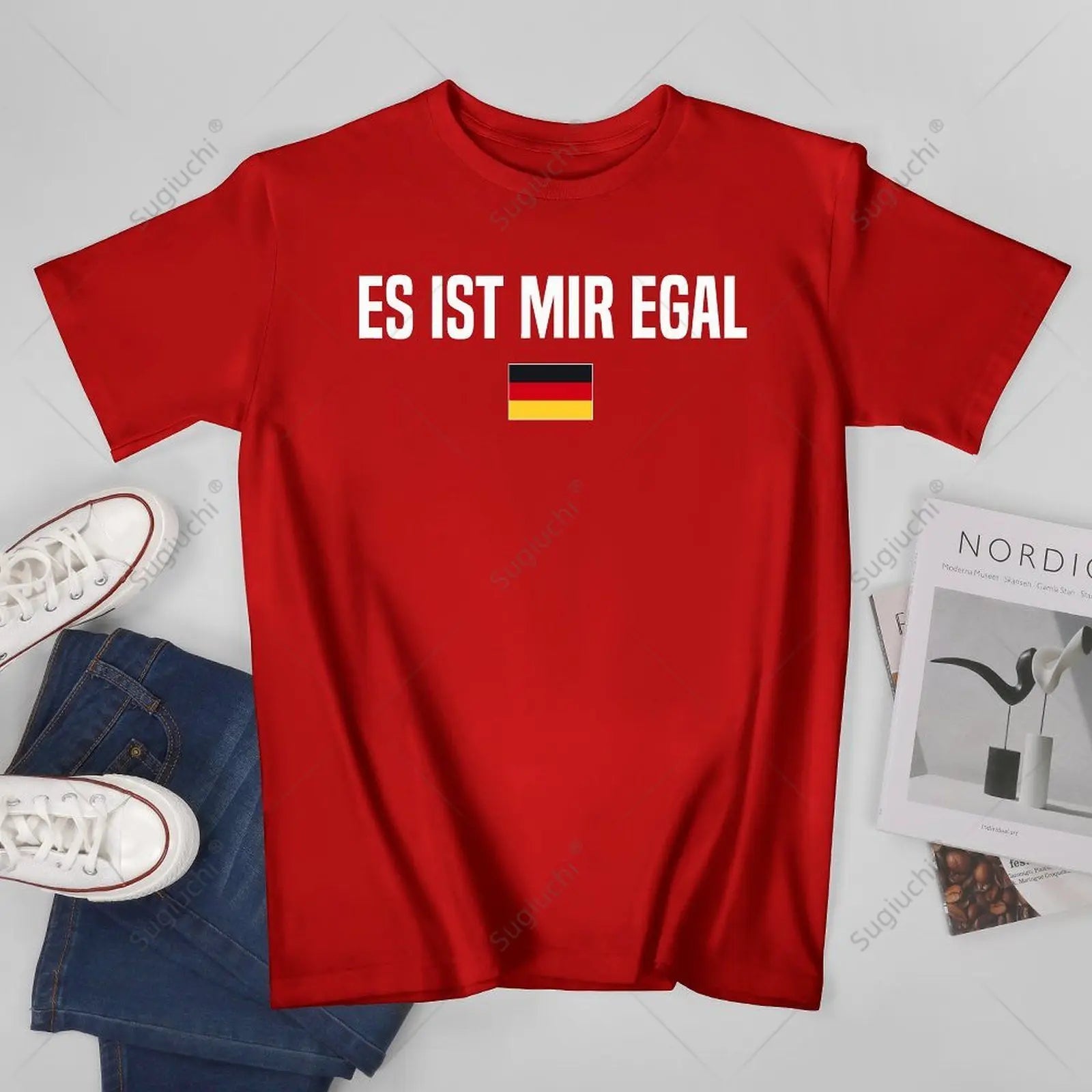 ES IST MIR EGAL T-Shirt – Unisex Baumwolle
