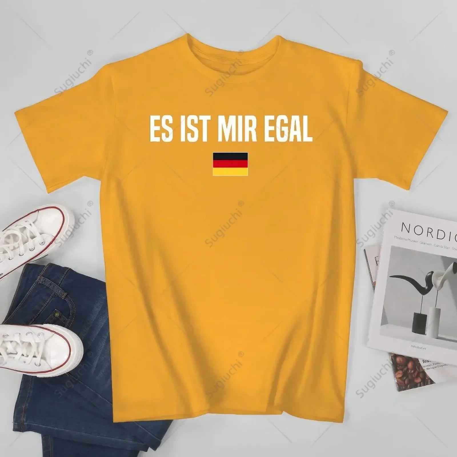 ES IST MIR EGAL T-Shirt – Unisex Baumwolle